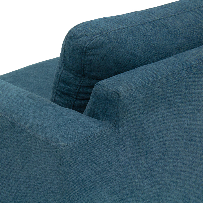 Sofa Tela Azul Oscuro Antem | Sofá | salas